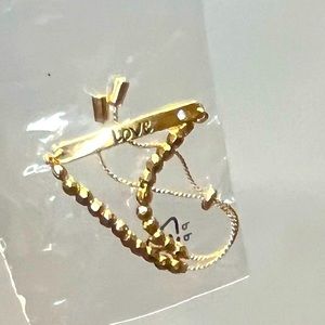 NWT "Love" Gold-Toned Adjustable Bracelet